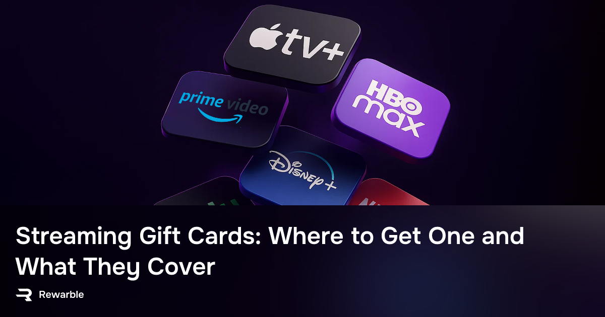 Kunt u een streamingsdienst cadeau doen? Ja — Cadeaubonnen voor elk ...