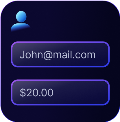 filling in the form